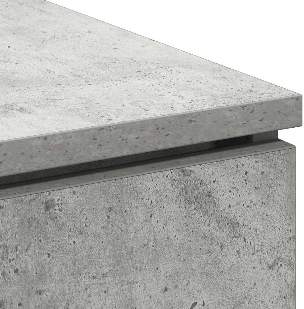 TV staliukas Televizoriaus spintelė 100 x 38 x 49 cm Betono pilka