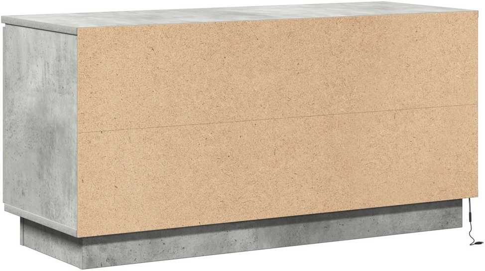 TV staliukas Televizoriaus spintelė 100 x 38 x 49 cm Betono pilka