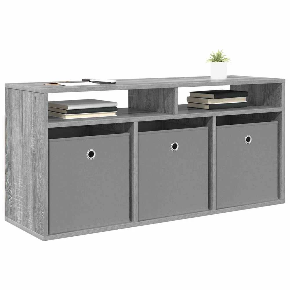 TV staliukas Žemas stalas su stalčių Pilkas Sonoma 102 x 32 x 48,5 cm