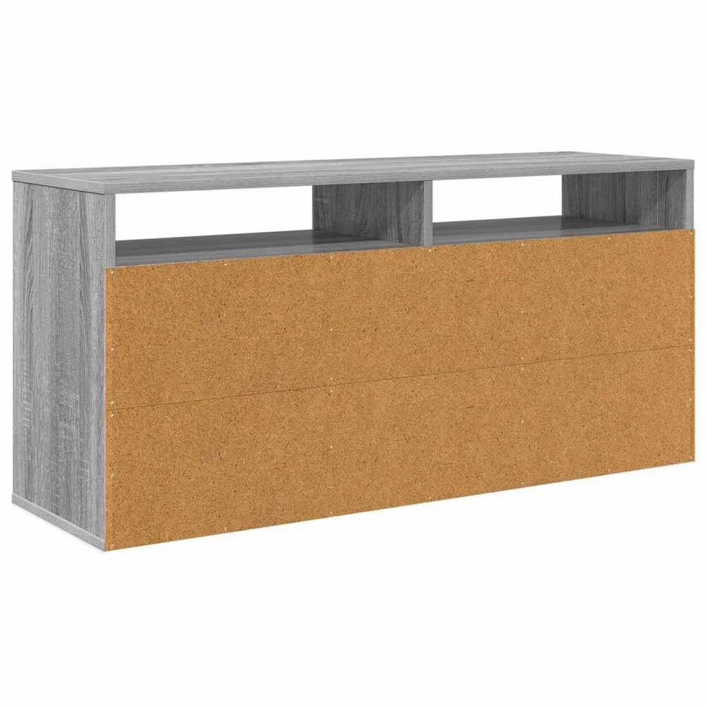 TV staliukas Žemas stalas su stalčių Pilkas Sonoma 102 x 32 x 48,5 cm