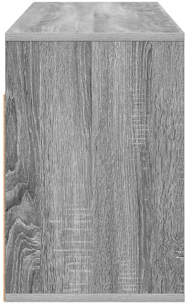 TV staliukas Žemas stalas su stalčių Pilkas Sonoma 102 x 32 x 48,5 cm