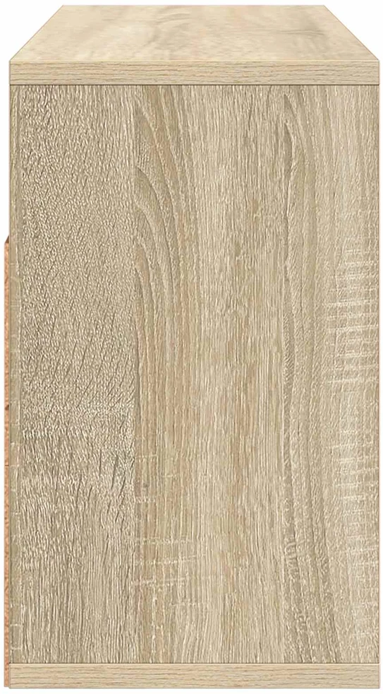 TV staliukas Žemas stalas su stalčių Sonoma ąžuolas 72 x 22,5 x 38 cm