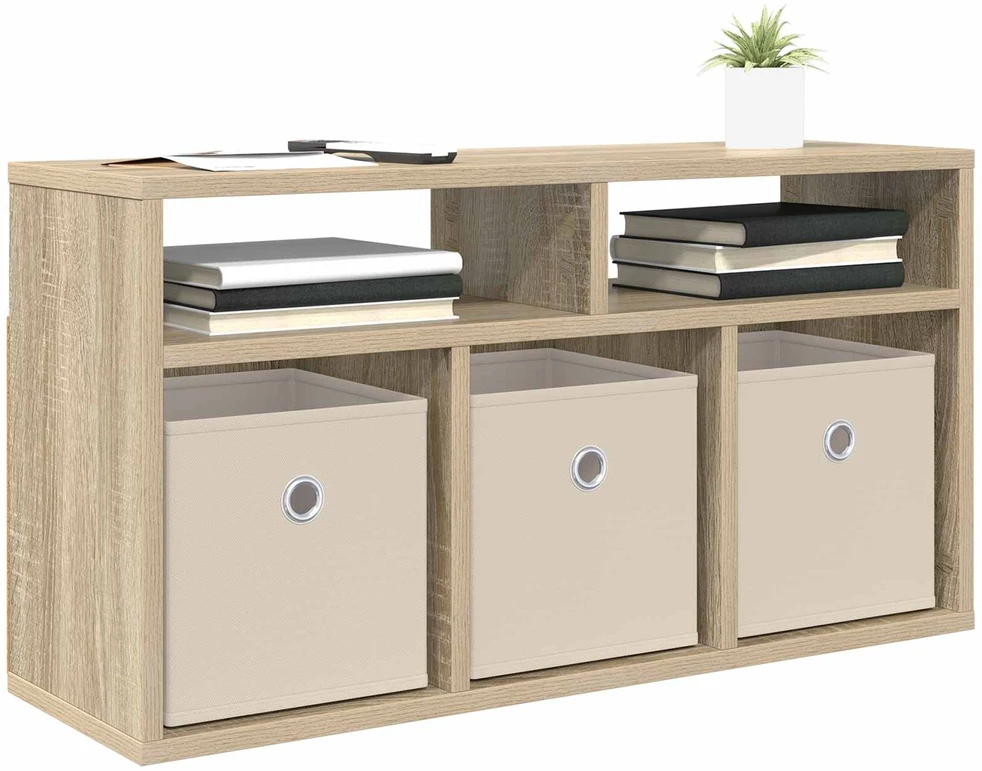 TV staliukas Žemas stalas su stalčių Sonoma ąžuolas 72 x 22,5 x 38 cm