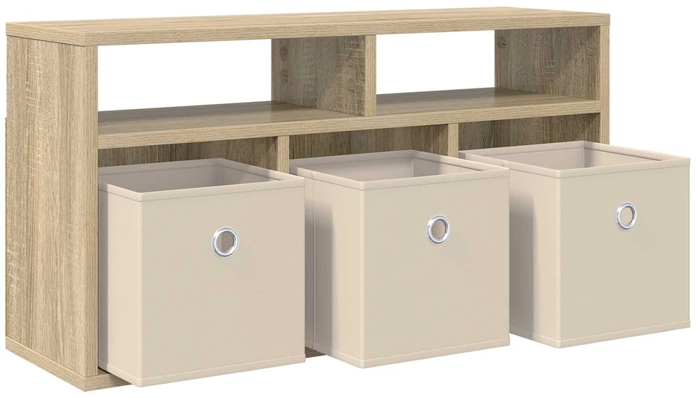TV staliukas Žemas stalas su stalčių Sonoma ąžuolas 72 x 22,5 x 38 cm