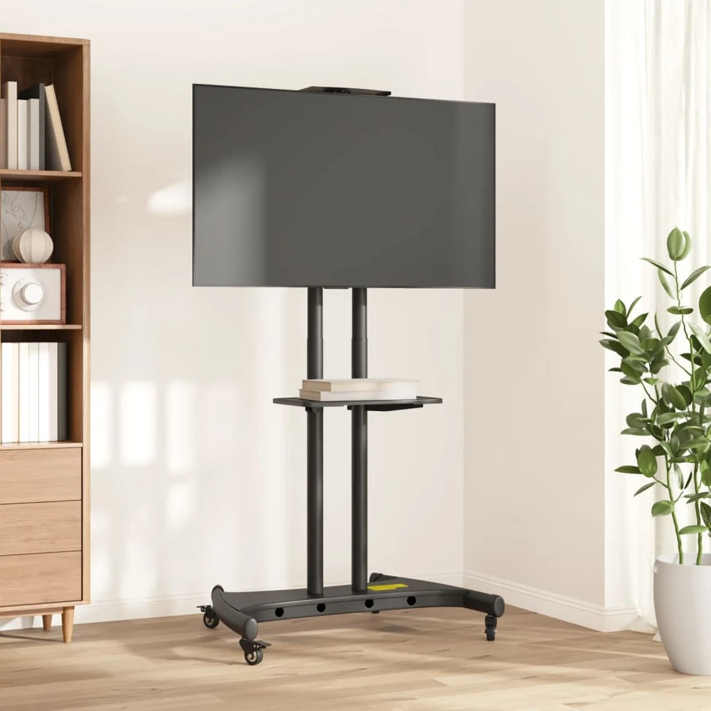 Laikiklis TV stovas ant ratukų 32-70 colių ekranui, 600x400mm, 60kg