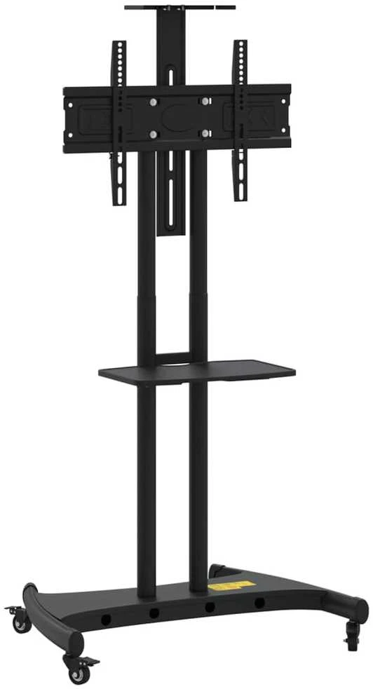 Laikiklis TV stovas ant ratukų 32-70 colių ekranui, 600x400mm, 60kg