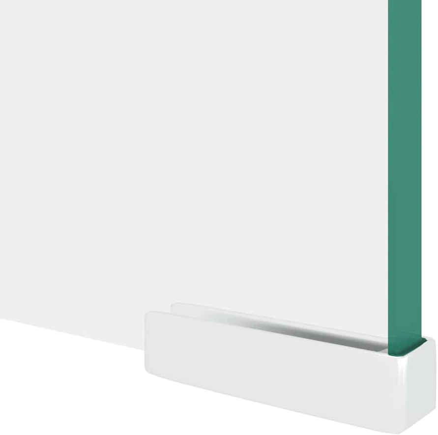 TV stovas/monitoriaus pakyla, skaidrus stiklas, 90x30x13 cm