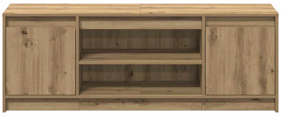 TV staliukas TV vienetai 139,5 x 34 x 50 cm Ruda Apdirbta mediena