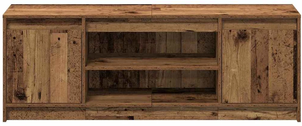 TV staliukas TV vienetai 139,5 x 34 x 50 cm Ruda Apdirbta mediena