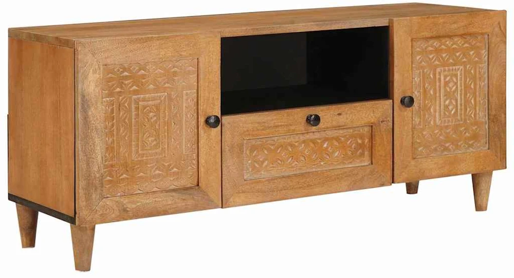 TV vienetai Šviesiai rudas 105 x 33 x 46 cm Apdirbta mediena