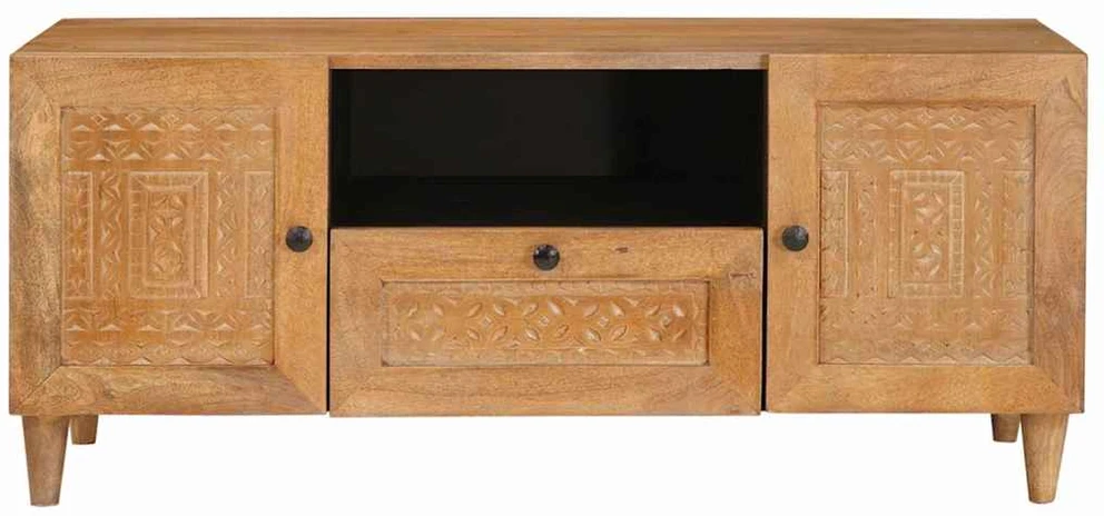 TV vienetai Šviesiai rudas 105 x 33 x 46 cm Apdirbta mediena