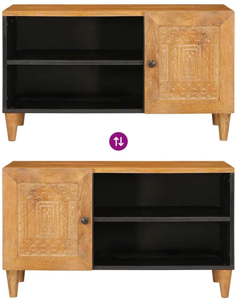 TV vienetai Šviesiai rudas 80 x 33 x 46 cm Apdirbta mediena