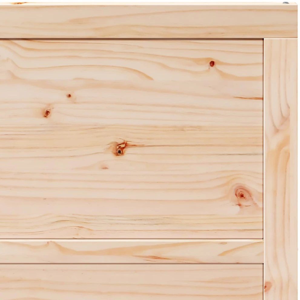 Tvarto durys 100 x 2,5 x 208 cm Pušies medienos masyvas