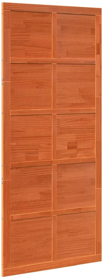 Tvarto durys 80 x 2,5 x 208 cm Pušies medienos masyvas
