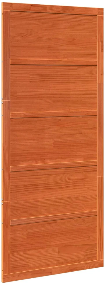 Tvarto durys 80 x 2,5 x 208 cm Pušies medienos masyvas