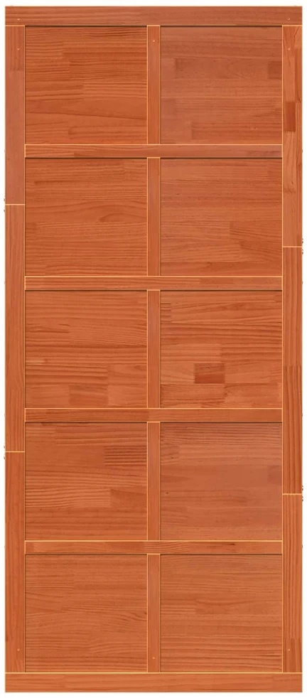Tvarto durys 80 x 2,5 x 208 cm Pušies medienos masyvas