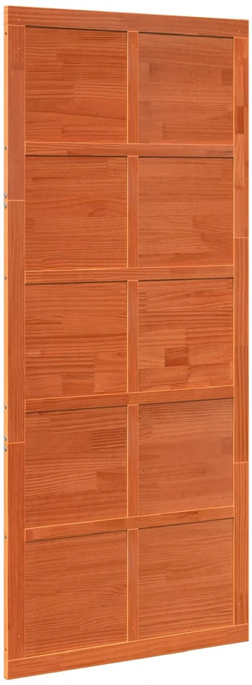 Tvarto durys 90 x 2,5 x 208 cm Pušies medienos masyvas