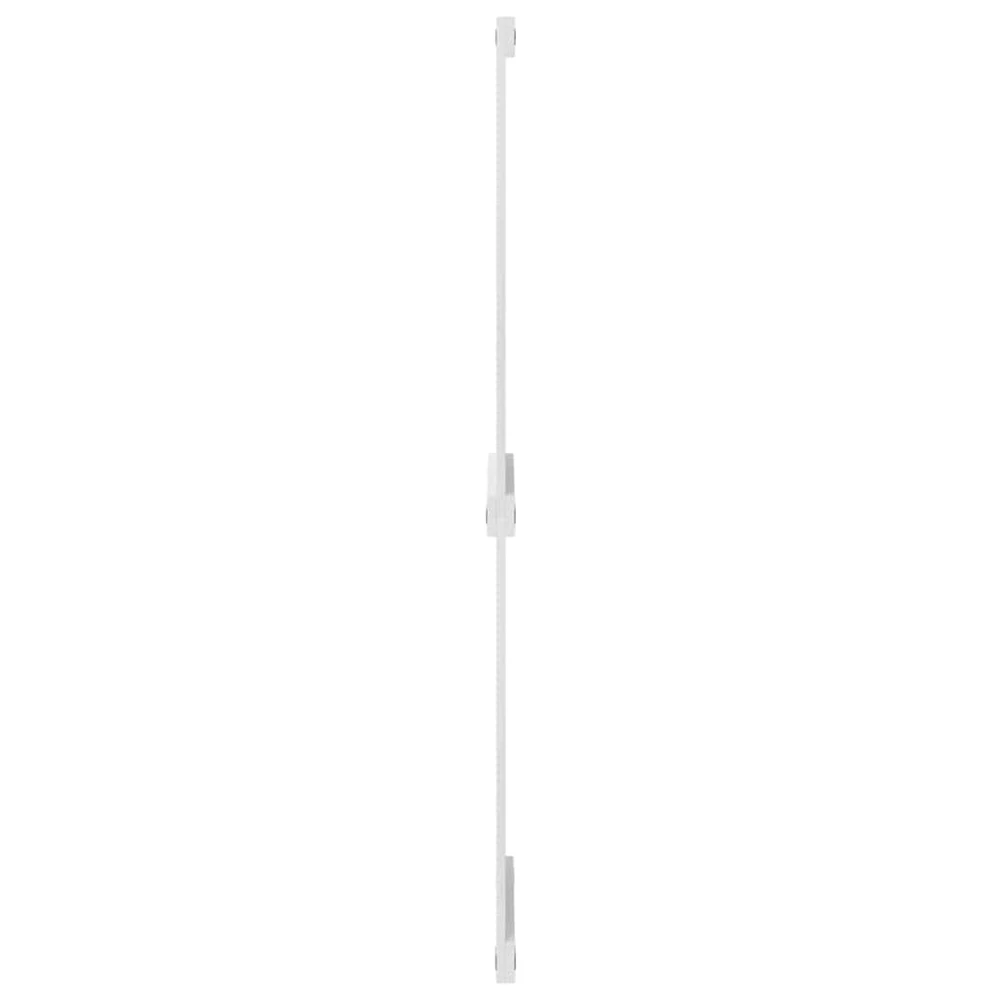 Tvarto durys CORONA 80 x 210 cm Pušies medienos masyvas Balta