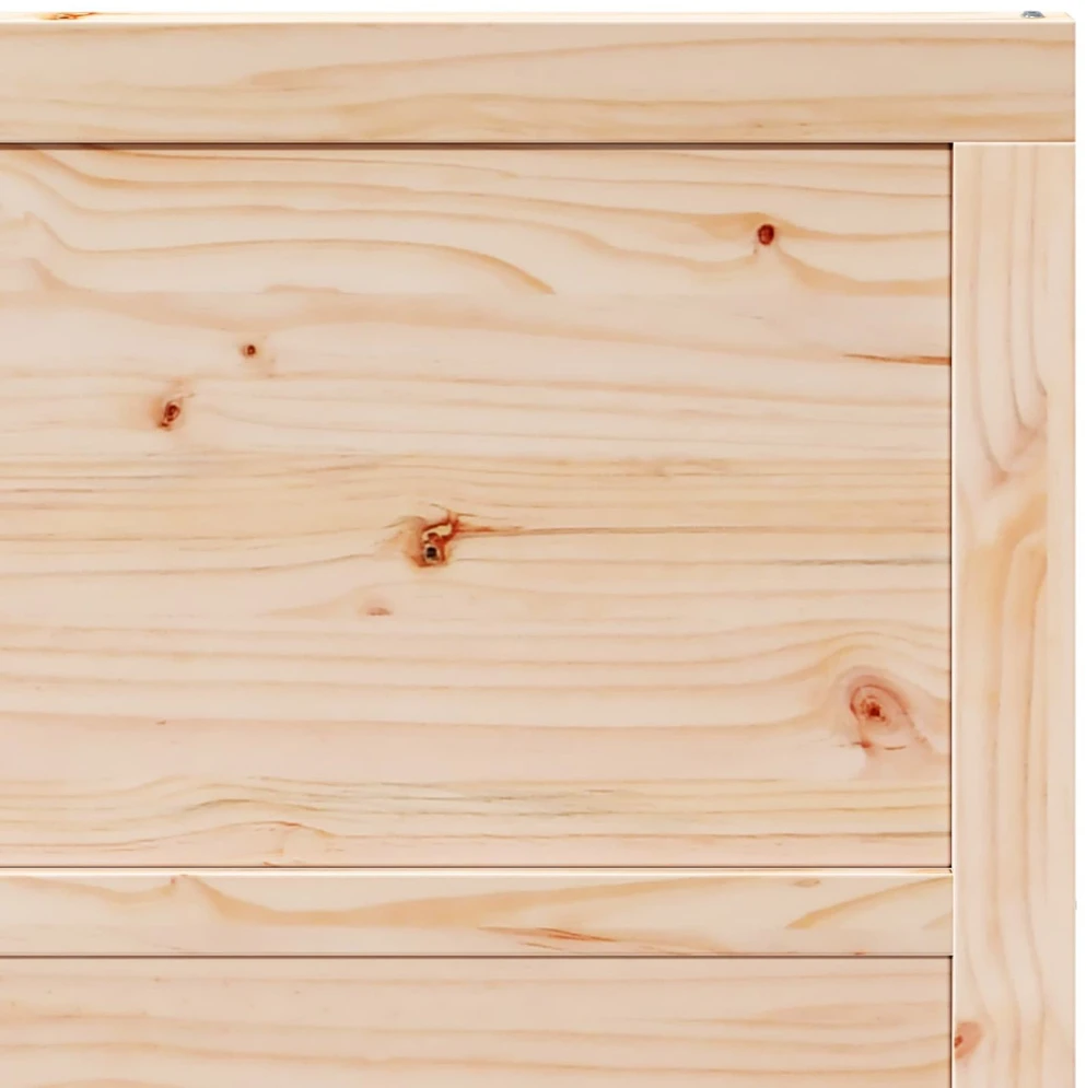 Tvarto durys 100 x 2,5 x 208 cm Pušies medienos masyvas