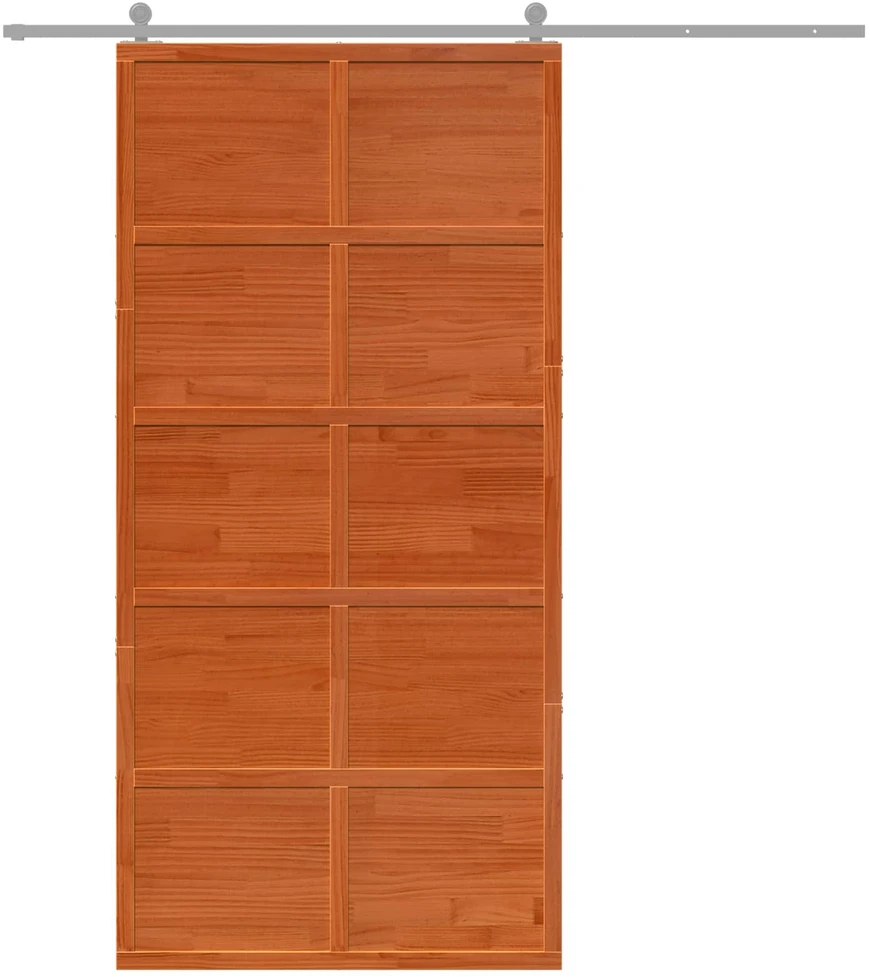 Tvarto durys Vaško ruda 100 x 208 cm Pušies medienos masyvas