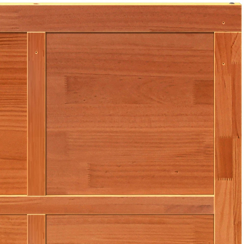 Tvarto durys 100 x 2,5 x 208 cm Pušies medienos masyvas