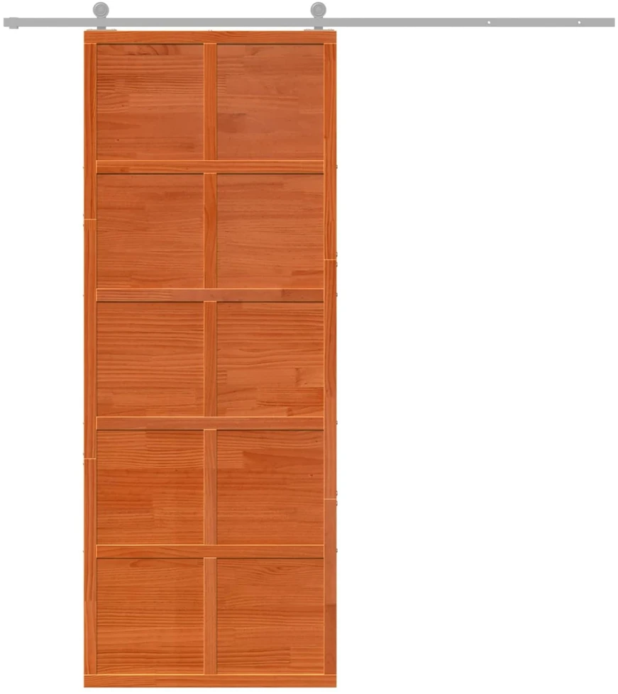 Tvarto durys Vaško ruda 80 x 208 cm Pušies medienos masyvas