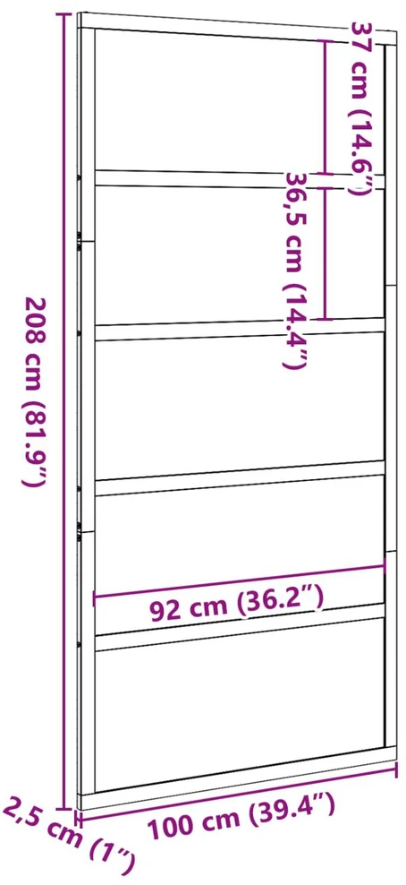 Tvarto durys Pušies medienos masyvas Vaško ruda