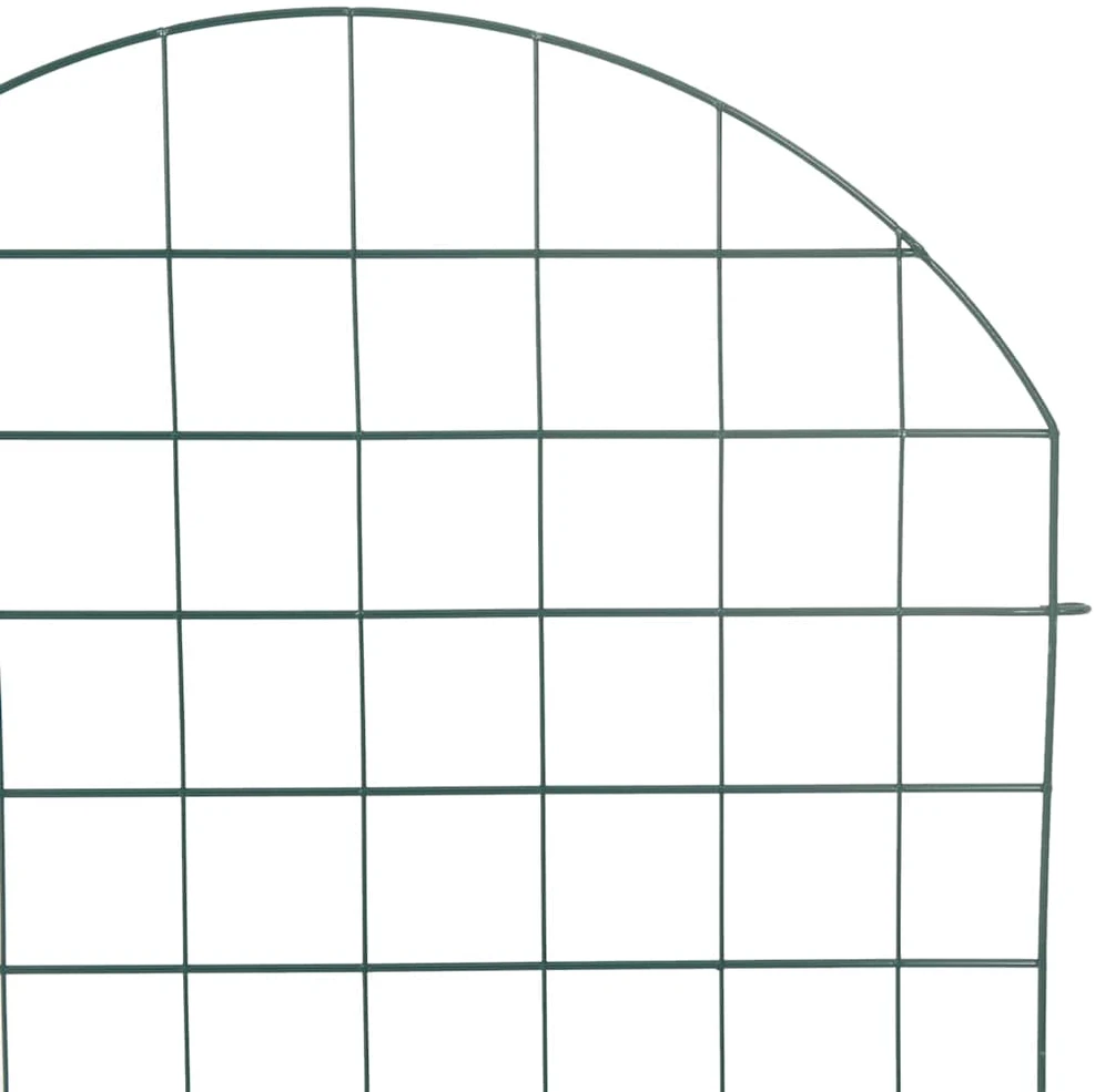 Tvenkinio tvoros rinkinys 8 vnt. 50 x 80 cm Plienas Žalia
