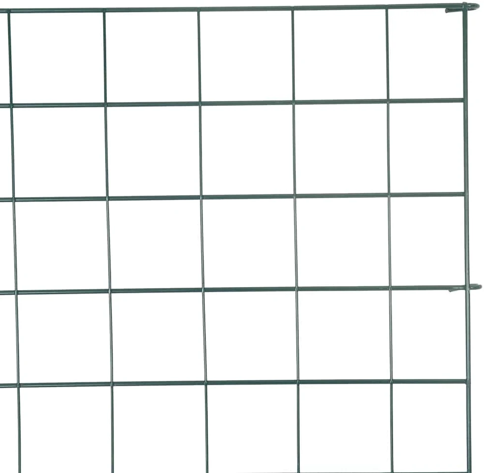 Tvenkinio tvoros rinkinys 8 vnt. 50 x 80 cm Plienas Žalia