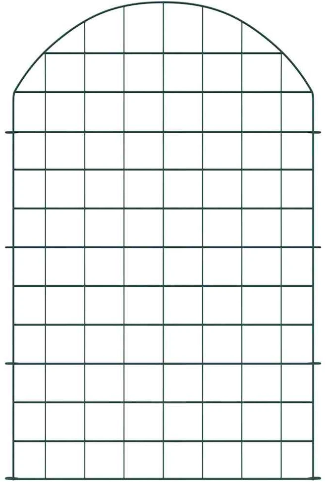 Tvenkinio tvoros rinkinys 8 vnt. 50 x 80 cm Plienas Žalia
