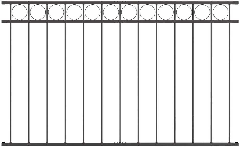 Tvorelių elementas ASSEN 170 x 80 cm Plienas Pilka