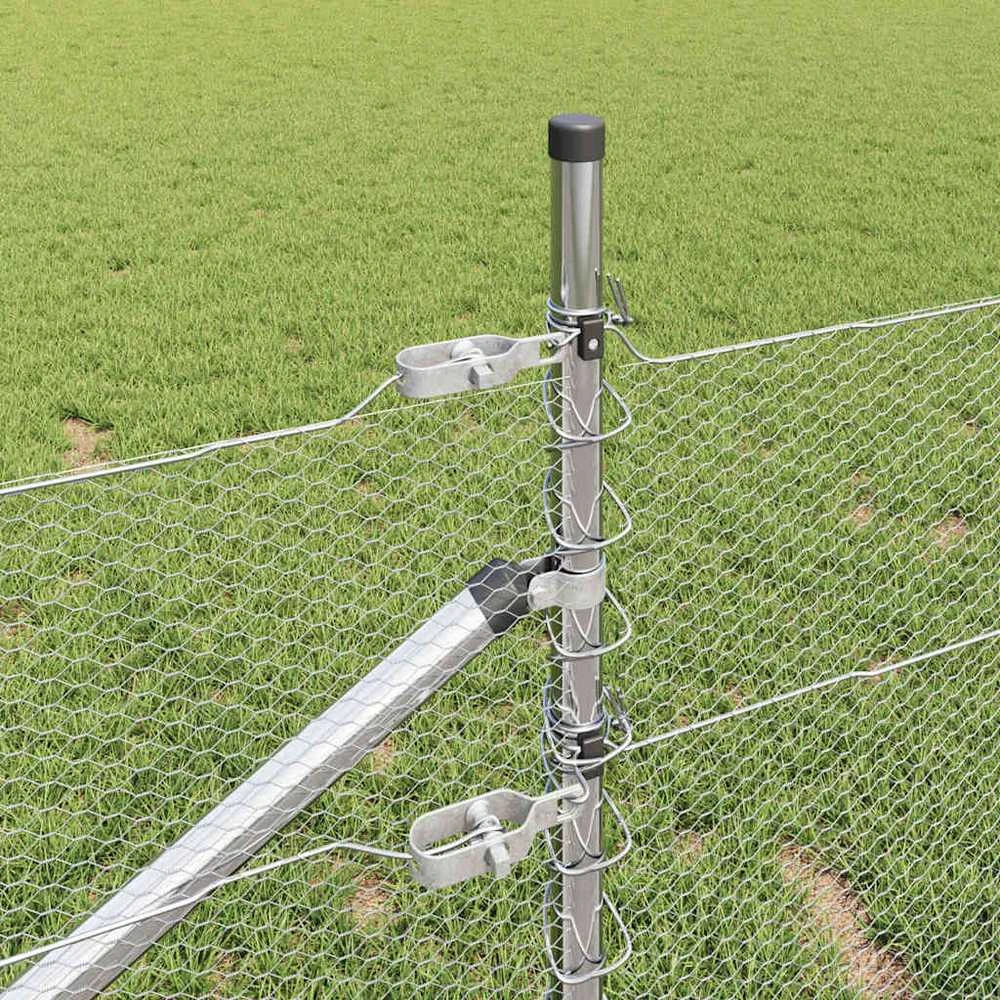 Hexagonal Fence with Post 100 x 0,4 m Galvanizuotas plienas