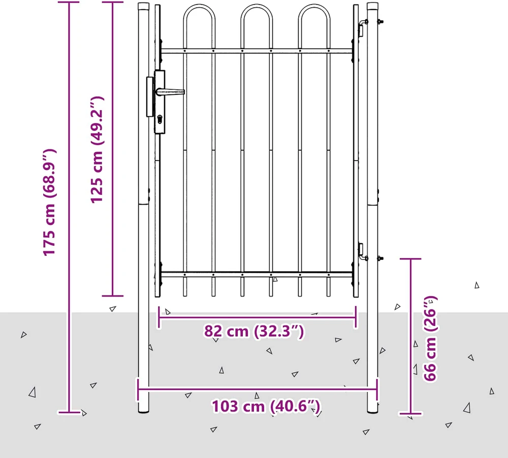 Tvora vartai BOXTEL 103 x 175 cm