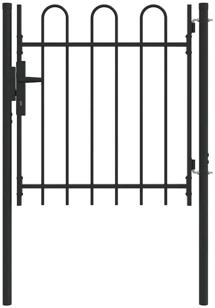 Tvora vartai BOXTEL 103 x 150 cm Pilka Užrakintas