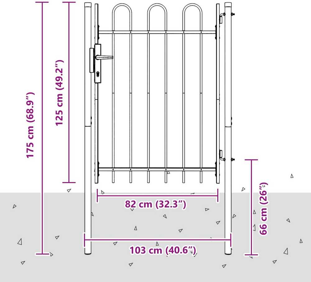 Tvora vartai BOXTEL 103 x 175 cm