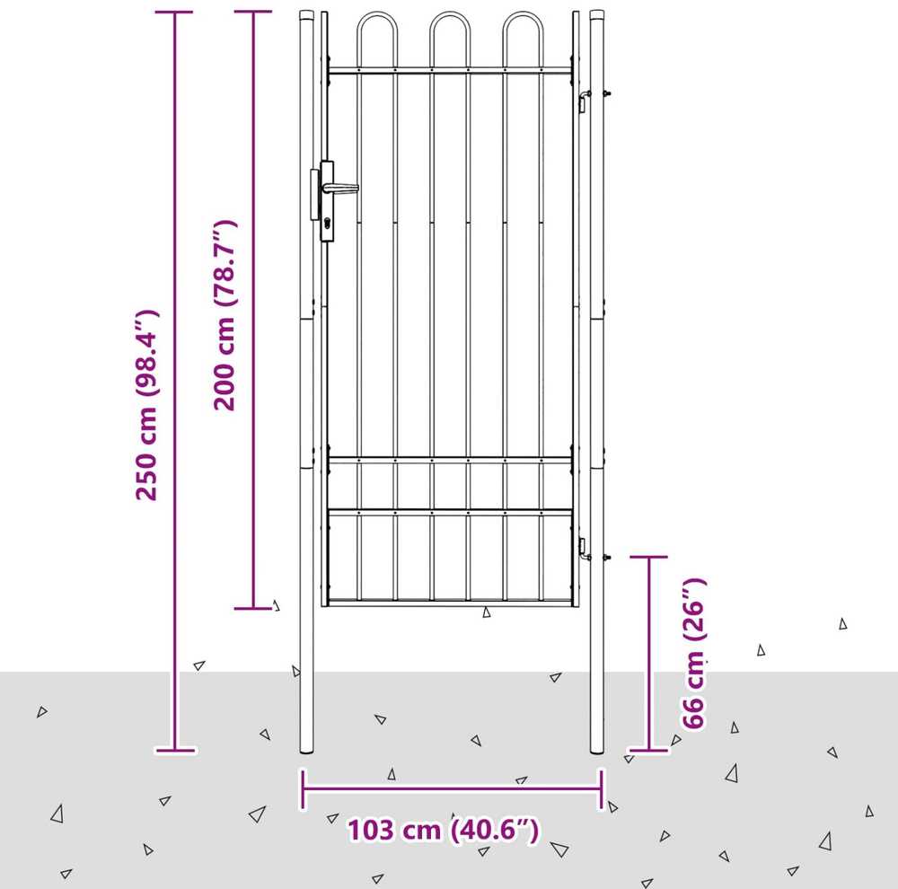 Tvora vartai BOXTEL 103 x 250 cm