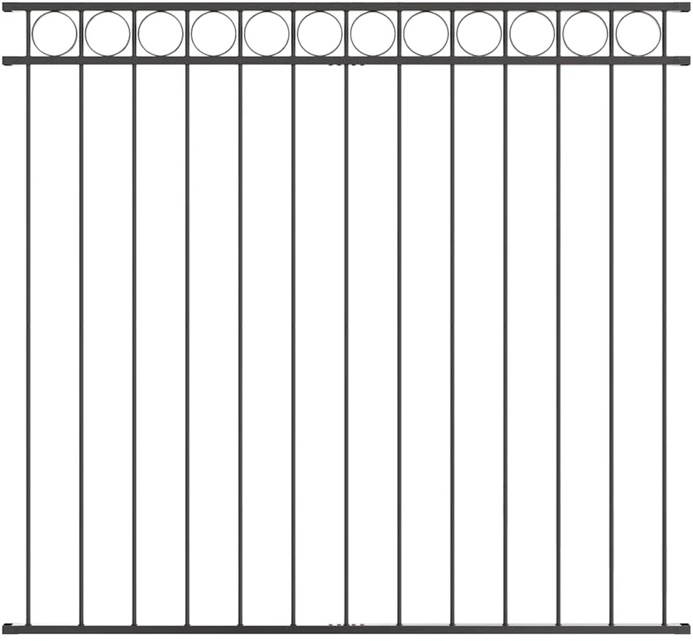 Tvorelių elementas ASSEN 170 x 120 cm Plienas Pilka