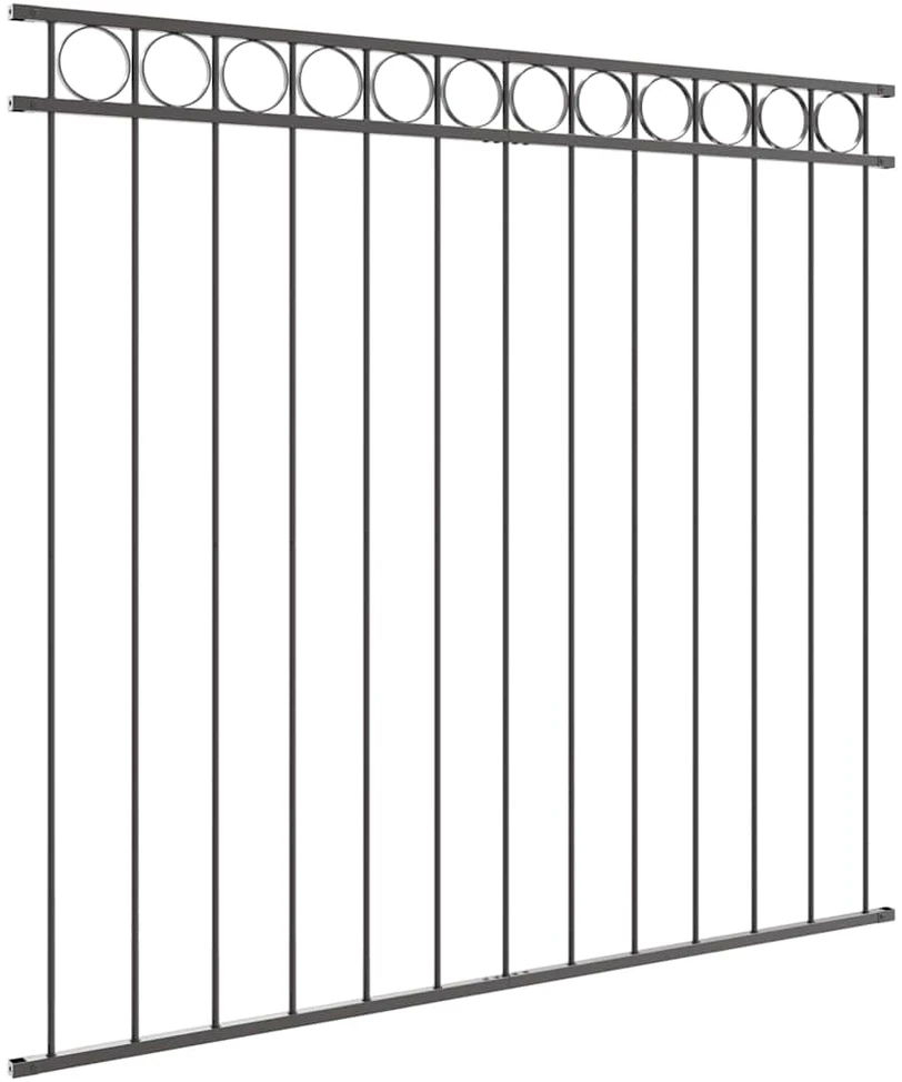 Tvorelių elementas ASSEN 170 x 120 cm Plienas Pilka