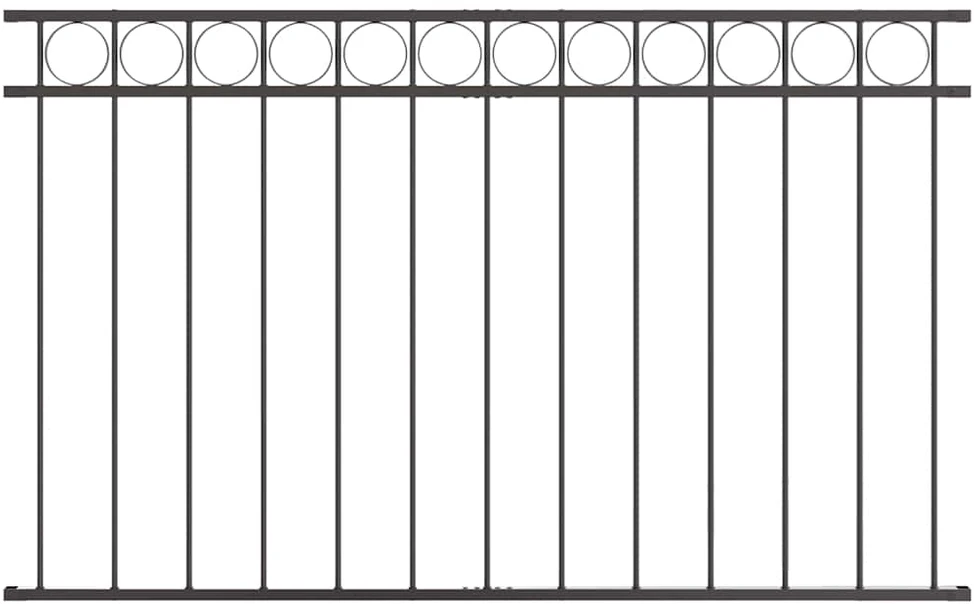 Tvorelių elementas ASSEN 170 x 80 cm Plienas Pilka
