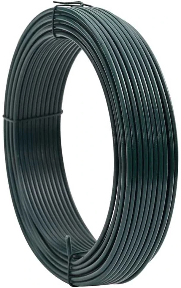 Tvorelių rišimo viela Žalia 25 m PVC