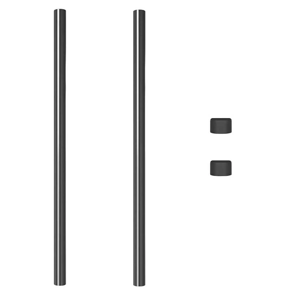 Tvorelės stulpas 2 vnt. Pilka 120 cm