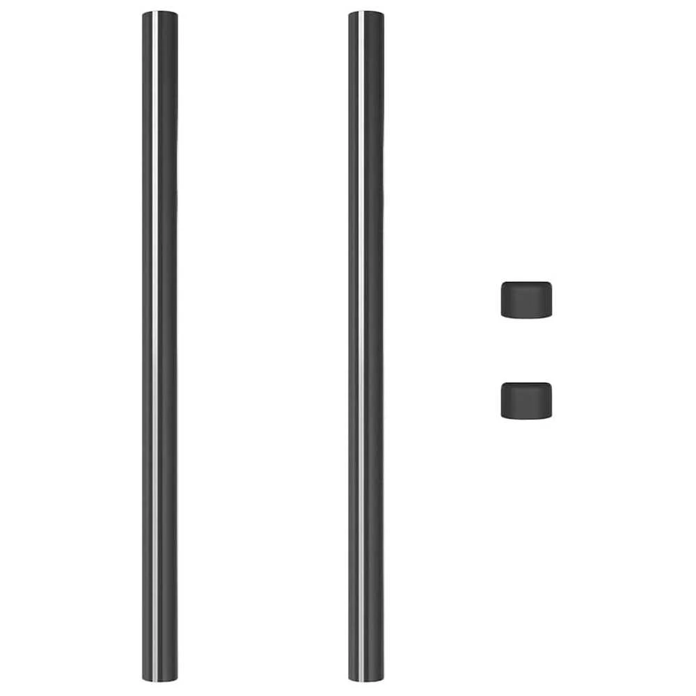 Tvorelės stulpas 2 vnt. Pilka 60 cm