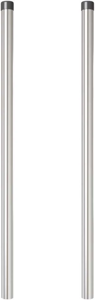 Tvorelės stulpas 2 vnt. Sidabrinė 110 cm