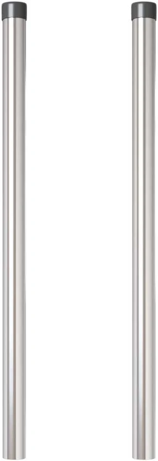 Tvorelės stulpas 2 vnt. Sidabrinė 90 cm