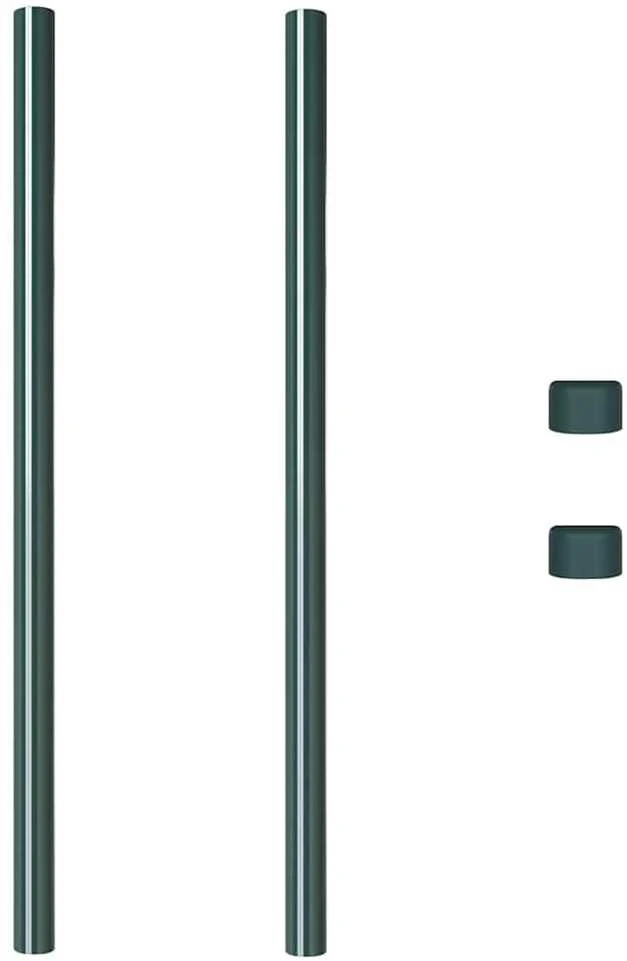 Tvorelės stulpas 2 vnt. Žalia 120 cm