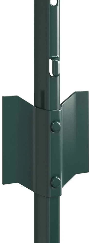 Įmontuotas tvoros stulpas 5 vnt. Žalia 120 cm