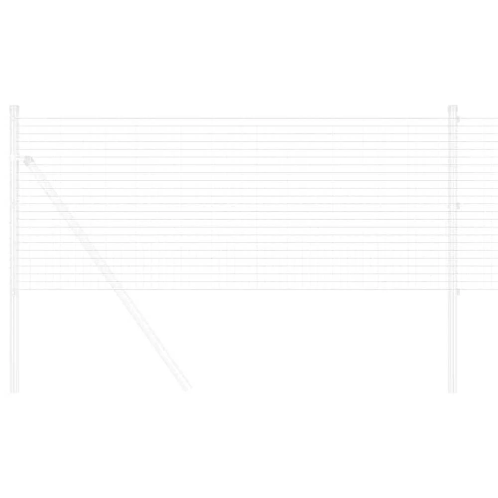 Suvirinto vielos tvoros 1000 x 40 cm Sidabro