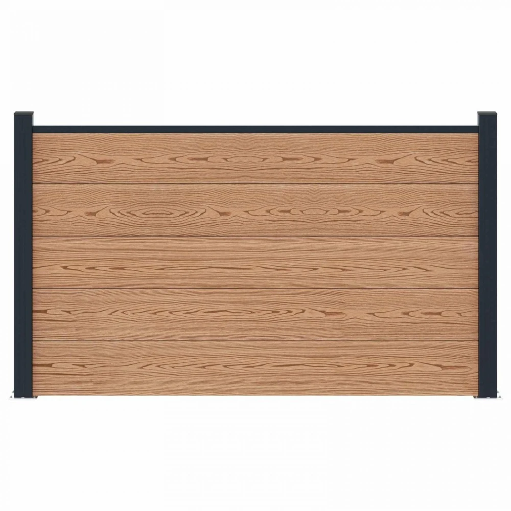 Tvoros rinkinys 180 x 105 cm WPC ir aliuminis Ruda