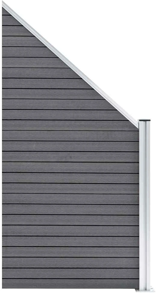 Tvoros rinkinys, pilkos spalvos, 273x186cm, WPC