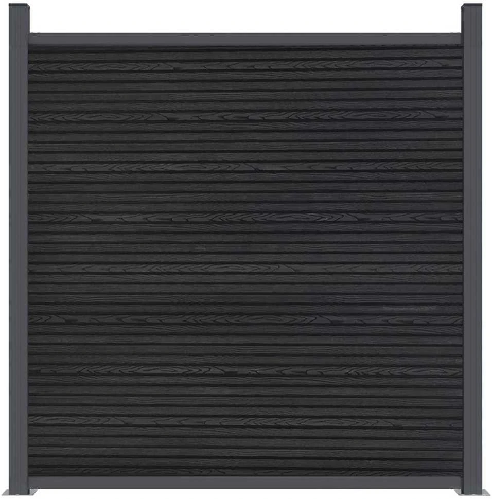 Tvoros segmentas, pilkos spalvos, 353x186cm, WPC